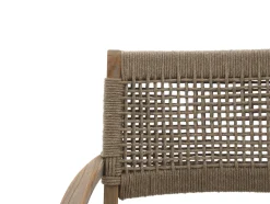 ROUGH-L Rope/ROUGH-S 220 cm Gartenmöbel-Set 7-teilig stapelbar