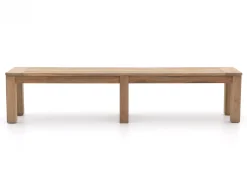 ROUGH-S 220 cm Gartenmöbel-Set mit Bank 5-teilig stapelbar