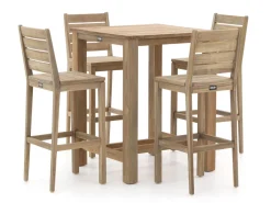 ROUGH-S/ROUGH-X 80 cm Gartenbar-Set 5-teilig