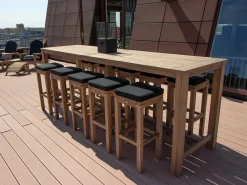 ROUGH-X 180 cm Gartenbar-Set 9-teilig