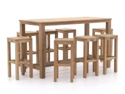 ROUGH-X 180 cm Gartenbar-Set 9-teilig