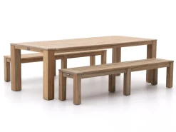 ROUGH-X 240 cm Picknick Sitzgruppe 3-teilig