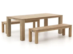 ROUGH-X 200 cm Picknick Sitzgruppe 3-teilig