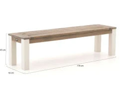 ROUGH-X Picknickbank 170x42x45 cm