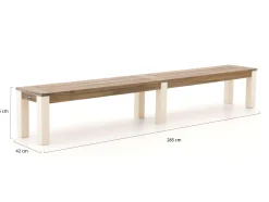 ROUGH-X Picknickbank 285x42x45 cm