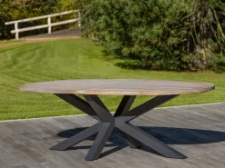 ROUGH-Y Ellips Gartentisch 240x120 cm