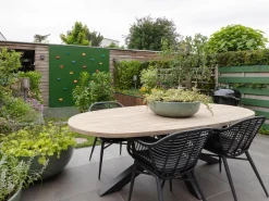 ROUGH-Y Ellips Gartentisch 240x120 cm