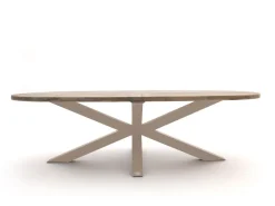 ROUGH-Y Ellips Low Dining Gartentisch 240x120 cm