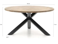 ROUGH-Y Esstisch ø 150 cm (h:75 cm)