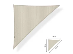 Shadow Comfort Sonnensegel Dreieck 90° 500x500x710 cm