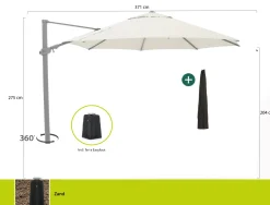 Shadowline Austin Ampelschirm ø 350 cm