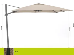 Shadowline Austin Ampelschirm 300x300 cm