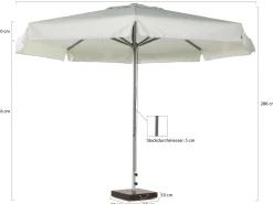 Shadowline Bonaire Sonnenschirm ø 350 cm