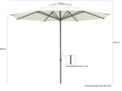 Shadowline Cuba Sonnenschirm ø 350 cm