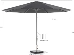 Shadowline Cuba Sonnenschirm ø 350 cm