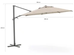 Shadowline Francisco Ampelschirm ø 330 cm