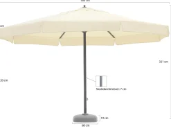 Shadowline Jamaica Sonnenschirm ø 500 cm