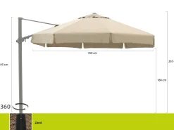 Shadowline Miami Ampelschirm ø 350 cm