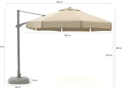 Shadowline Miami Ampelschirm ø 350 cm