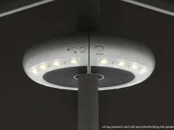 Shadowline Push-up Sonnenschirm 210x150 cm