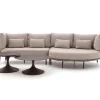 SUNS Bardi/Nova Chaiselongue Lounge-Set 3-teilig links 4-Sitzer
