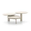 SUNS Casto Butterfly Loungetisch 100x100x47 cm drehbar