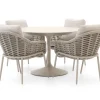 SUNS Casto/Nova ø 120 cm Gartenmöbel-Set 5-teilig