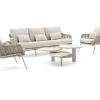 SUNS Casto Sessel-Sofa Lounge-Set 4-teilig