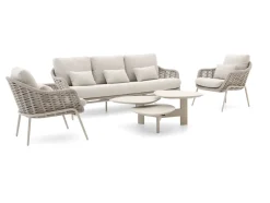 SUNS Casto Sessel-Sofa Lounge-Set 4-teilig
