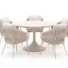 SUNS Dolce/Nova ø150cm dining tuinset 6-delig