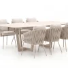 SUNS Dolce/Palermo 240 cm Gartenmöbel-Set 7-teilig