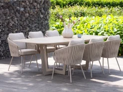 SUNS Dolce/Palermo 240 cm Gartenmöbel-Set 7-teilig
