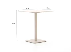 SUNS Fiave/Nova 80 cm Low Gartenbar-Set 5-teilig