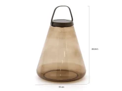 SUNS Luna L Solar-Laterne ø 55 cm (h: 84,4 cm)