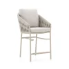 SUNS Nappa Low Barhocker Outdoor stapelbar