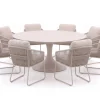 SUNS Noli/Nova ø170cm dining tuinset 9-delig
