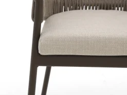 SUNS Santorini/Nova ø 120 cm Gartenmöbel-Set 5-teilig