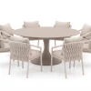 SUNS Sato/Nova ø170cm dining tuinset 9-delig