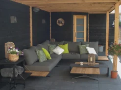 SUNS Stockholm Gartensofa 3-Sitzer links/rechts 255 cm