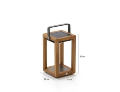 SUNS Tom Solar-Laterne 16x17x28 cm