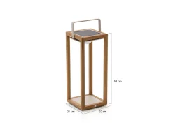SUNS Tom Solar-Laterne 21x22x54 cm