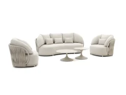 SUNS Vivaro/Nova Sessel-Sofa Lounge-Set 5-teilig