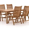 Sunyard Corby/Liverpool 160 cm Gartenmöbel-Set 5-teilig verstelbar