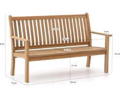 Sunyard Oxford Gartenbank 150 cm