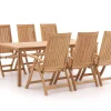 Sunyard Oxford/Liverpool 210 cm Gartenmöbel-Set 7-teilig verstelbar