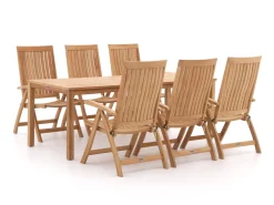Sunyard Oxford/Liverpool 210 cm Gartenmöbel-Set 7-teilig verstelbar