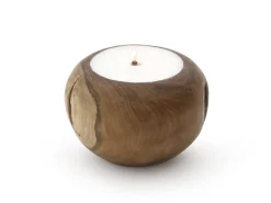 Tierra Outdoor Kerze Rund niedrig ø 18 cm