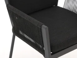 Tierra Outdoor Liv/La Fonte 90 cm Gartenmöbel-Set 3-teilig stapelbar