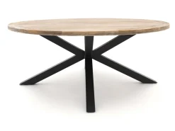 Tierra Outdoor Liv/ROUGH-Y ø 180 cm Gartenmöbel-Set 7-teilig stapelbar