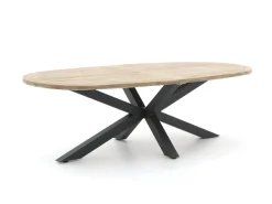 Tierra Outdoor Liv/ROUGH-Y Ellips 240 cm Gartenmöbel-Set 7-teilig stapelbar
